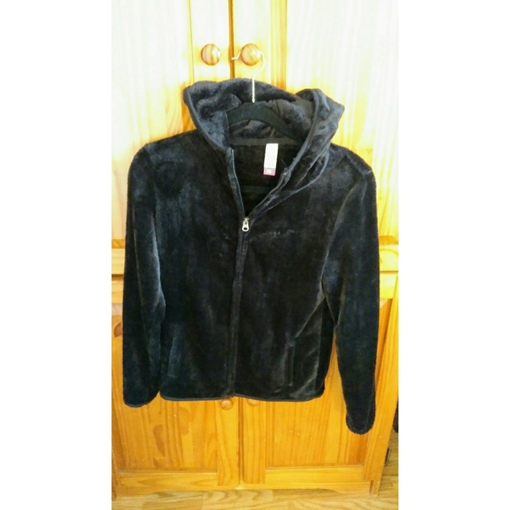 No Boundaries Black Fleece Jacket